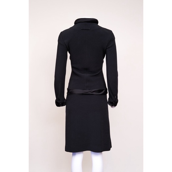 Jean Paul Gaultier A/W 99 Black Tube Jacket and Skirt Set - Picture 5 of 6